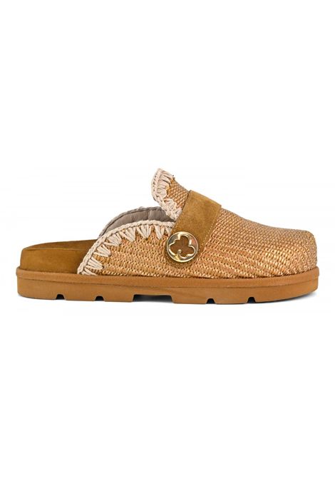 Sabot in raffia MOU | SW631009KRMB RO